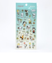 スヌーピー パーティー ぷっくりシール(D) 文具 SNOOPY