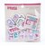 ドラえもん ぷっくりフレークシール (cream) 文具