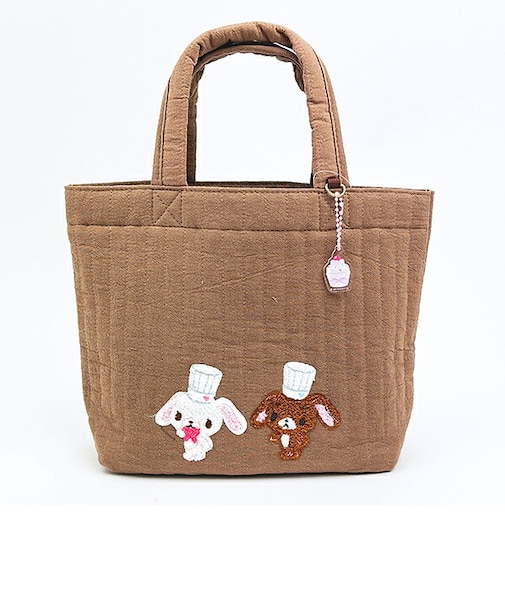 サンリオ シュガーバニーズ トートバッグ ラブスイーツ ブラウン Sanrio