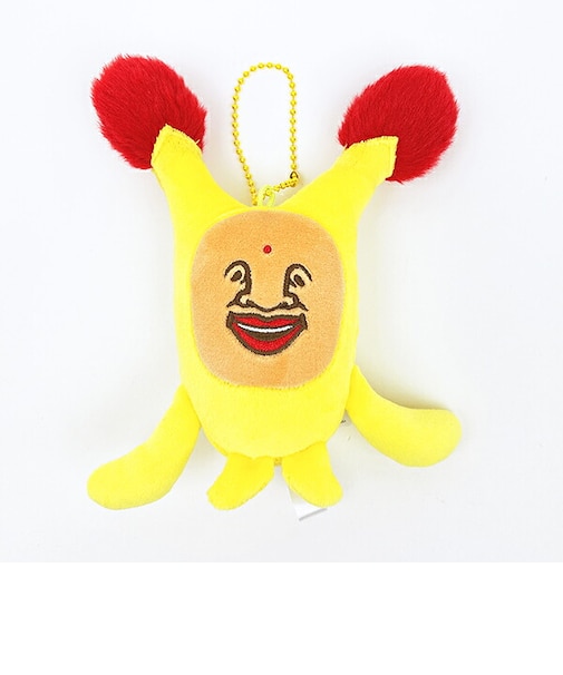 こびとづかん ホトケアカバネ ぬいぐるみマスコットキーホルダー