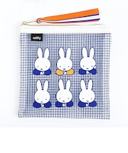 ミッフィー miffy メッシュポーチ (ブルー)