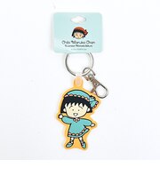 ちびまる子ちゃん ラバーキーホルダー (オレンジ) エキゾチックシリーズ