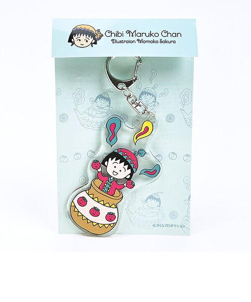 ちびまる子ちゃん アクリルキーホルダー (いちご) エキゾチックシリーズ