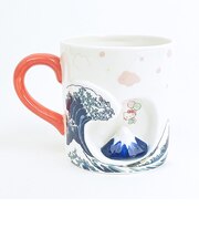 サンリオ ハローキティ 富士山マグカップ ホワイト コップ Sanrio