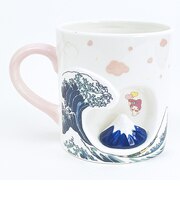 サンリオ マイメロディ 富士山マグカップ ホワイト コップ Sanrio