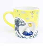 サンリオ ポムポムプリン 富士山マグカップ イエロー コップ Sanrio