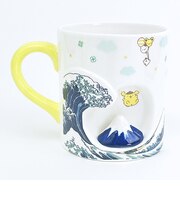サンリオ ポムポムプリン 富士山マグカップ ホワイト コップ Sanrio