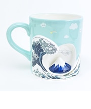 サンリオ シナモロール 富士山マグカップ ブルー コップ シナモン Sanrio