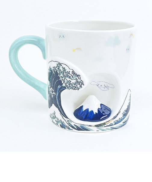 サンリオ シナモロール 富士山マグカップ ホワイト コップ シナモン Sanrio