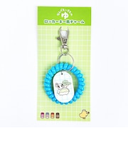 なんでもいきもの のりおにぎりとこじま ロッカーキー風チャーム キーホルダー