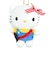 サンリオ ハローキティ ×くまのがっこう マスコット ぬいぐるみ Sanrio