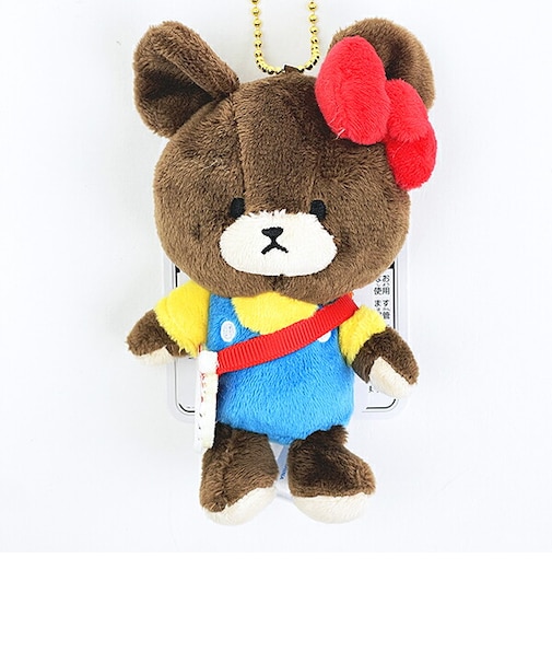 サンリオ ×くまのがっこう ジャッキー マスコット ぬいぐるみ Sanrio