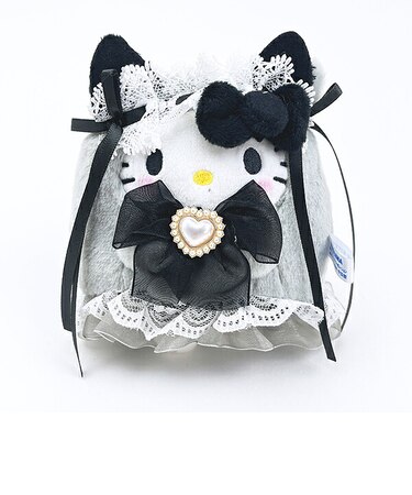 サンリオ ハローキティ ロリータ おばけ マスコット ブラック ぬいぐるみ Sanrio