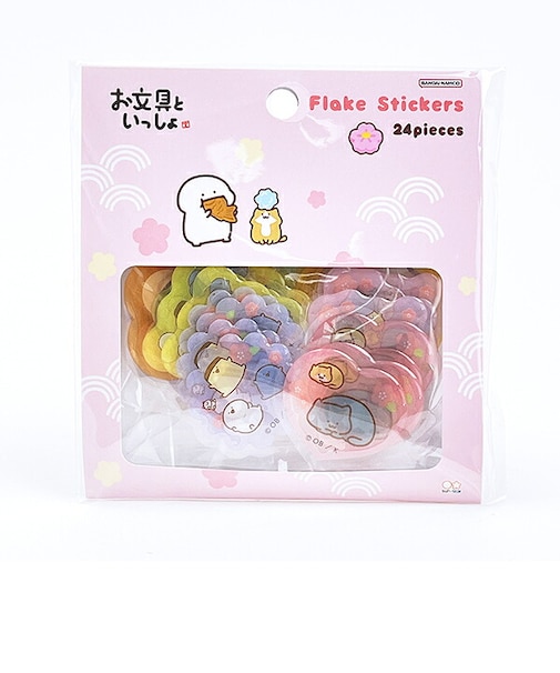 お文具といっしょ ぷっくりシール (お花) 文具