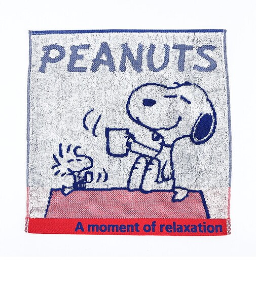 スヌーピー ミニタオル チアーズ レッド ハンカチ SNOOPY