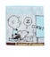 スヌーピー ミニタオル CLICK グレー ハンカチ SNOOPY