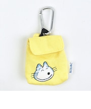 11ぴきのねこ リュック型バッグチャーム イエロー ポーチ