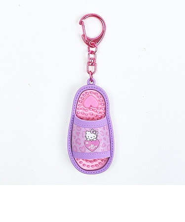 サンリオ ハローキティ ミニサンダルキーホルダー ヒョウピンク Sanrio