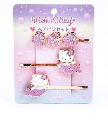 サンリオ ハローキティ ヘアピンセット マーメイド(ピンク) ヘアアクセサリー Sanrio