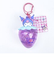 サンリオ クロミ カラフルいちごドームキーホルダー ピンク Sanrio