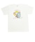水森亜土 カラーTシャツ(M) ネコ ホワイト アパレル