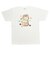 水森亜土 カラーTシャツ(M) クマ ホワイト アパレル