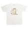 水森亜土 カラーTシャツ(M) クマ ホワイト アパレル