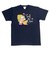 水森亜土 カラーTシャツ(M) ニンギョ ネイビー アパレル