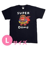 どーもくん SUPER Domo Tシャツ(L) ネイビー アパレル NHK