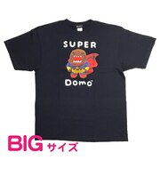 どーもくん SUPER Domo BIGTシャツ ネイビー アパレル NHK