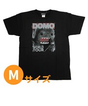 どーもくん WORLD TOUR Tシャツ(M) ブラック アパレル NHK