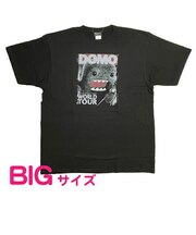 どーもくん WORLD TOUR BIGTシャツ ブラック アパレル NHK
