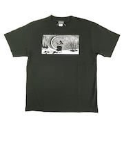 ムーミン スナフキン ドライクールタッチTシャツ ブラック アパレル MOOMIN
