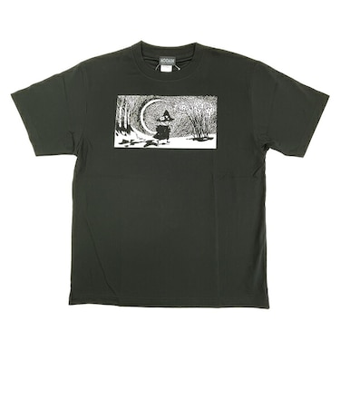 ムーミン スナフキン ドライクールタッチTシャツ ブラック アパレル MOOMIN