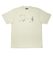 ムーミン さかだち ドライクールタッチTシャツ アイボリー アパレル MOOMIN