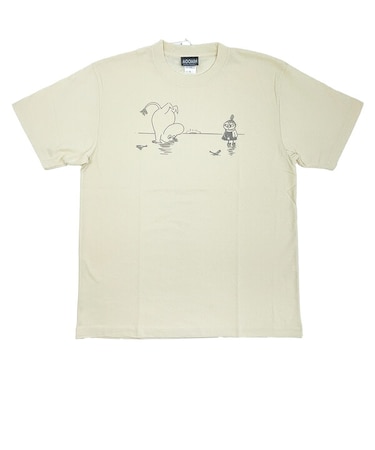 ムーミン さかだち ドライクールタッチTシャツ アイボリー アパレル MOOMIN