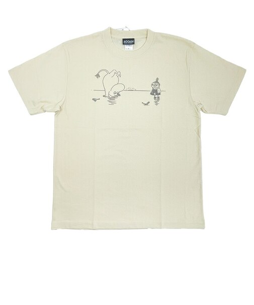 ムーミン さかだち ドライクールタッチTシャツ アイボリー アパレル MOOMIN