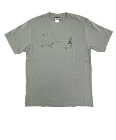 ムーミン さかだち ドライクールタッチTシャツ グレー アパレル MOOMIN