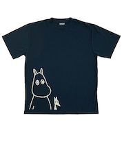 ムーミン リラックスドライTシャツ ネイビー アパレル MOOMIN