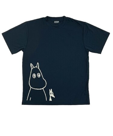 ムーミン リラックスドライTシャツ ネイビー アパレル MOOMIN