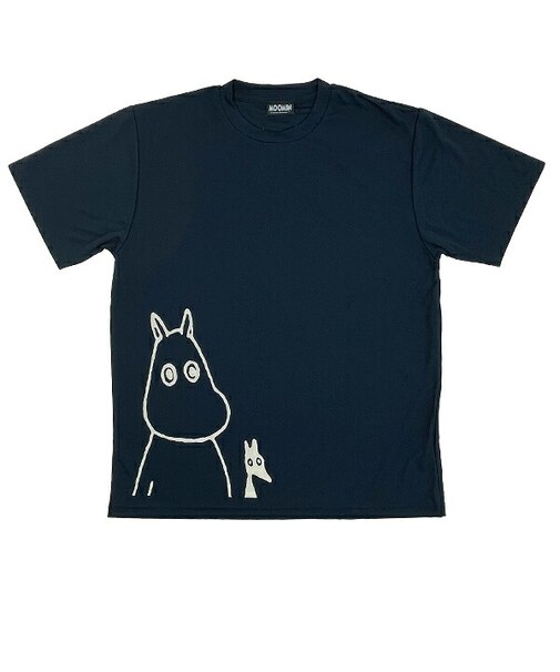 ムーミン リラックスドライTシャツ ネイビー アパレル MOOMIN
