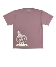 ムーミン リラックスドライTシャツ リトルミイ ボルドー アパレル MOOMIN