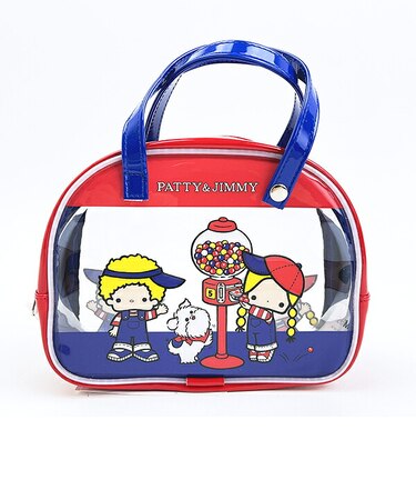 サンリオ パティ＆ジミー ボストンバッグ風ポーチ Sanrio