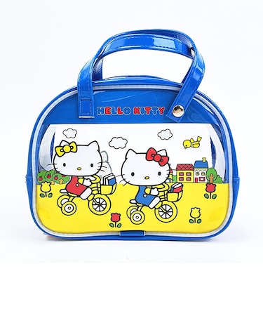 サンリオ ハローキティ ボストンバッグ風ポーチ 自転車 Sanrio
