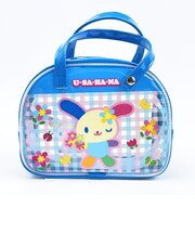 サンリオ ウサハナ ボストンバッグ風ポーチ Sanrio