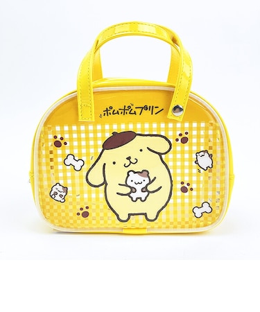 サンリオ ポムポムプリン ボストンバッグ風ポーチ Sanrio