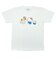 サンリオ ハローキティ × なんでもいきもの Tシャツ(M) ホワイト アパレル Sanrio