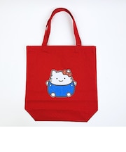 サンリオ ハローキティ × なんでもいきもの トートバッグ レッド Sanrio
