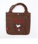 スヌーピー スクエアトートバッグ (ブラウン)  ルートート ROOTOTE SNOOPY