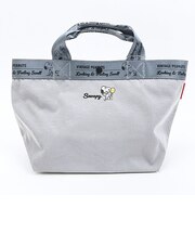 スヌーピー ランチトートバッグ (グレー)  ルートート ROOTOTE SNOOPY